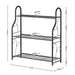 Vibe Geeks 3 Tier Metal Plant Stand - Sturdy Display Rack