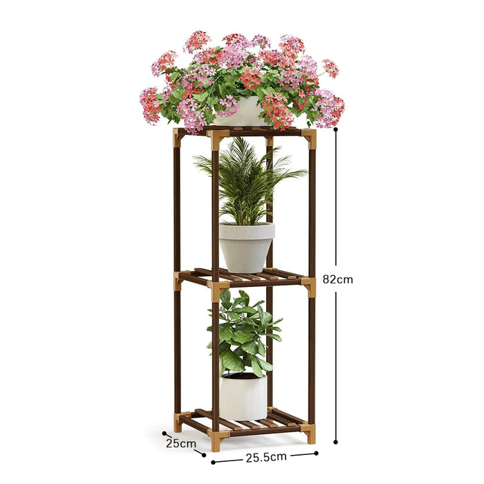 Vibe Geeks Multi-layer Wooden Plant Stand