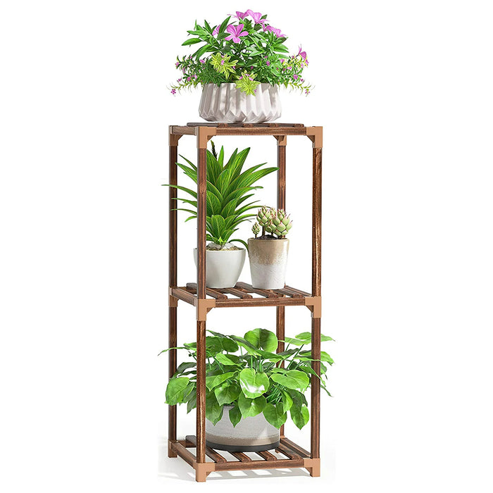 Vibe Geeks Multi-layer Wooden Plant Stand