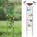 Vibe Geeks Bird Bath With Trellis For Climbing Plants