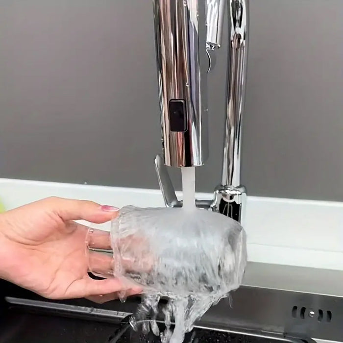Vibe Geeks Kitchen Faucet Waterfall Stream Sprayer Water Saving Tap Nozzle Diffuser