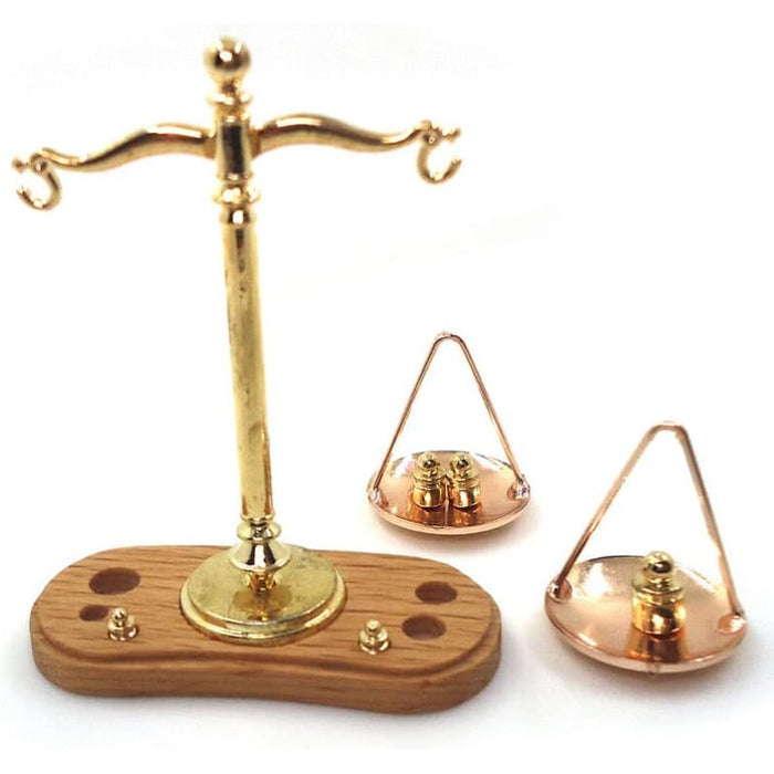 Vibe Geeks 1/12 Miniature Model Dollhouse Accessory Toy Scales Of Justice Mini Balance Toy