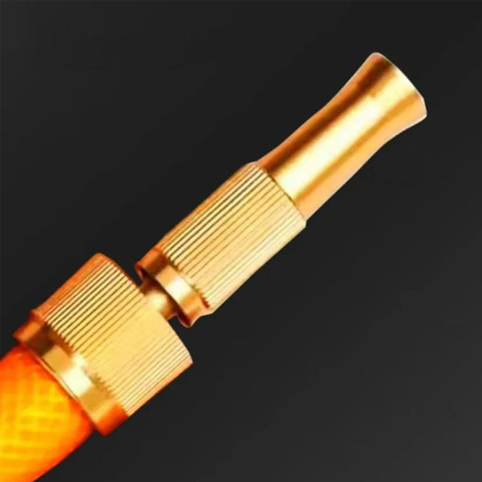 Vibe Geeks High-Pressure Jet Spray Brass Booster Water Spray Nozzle And Connector