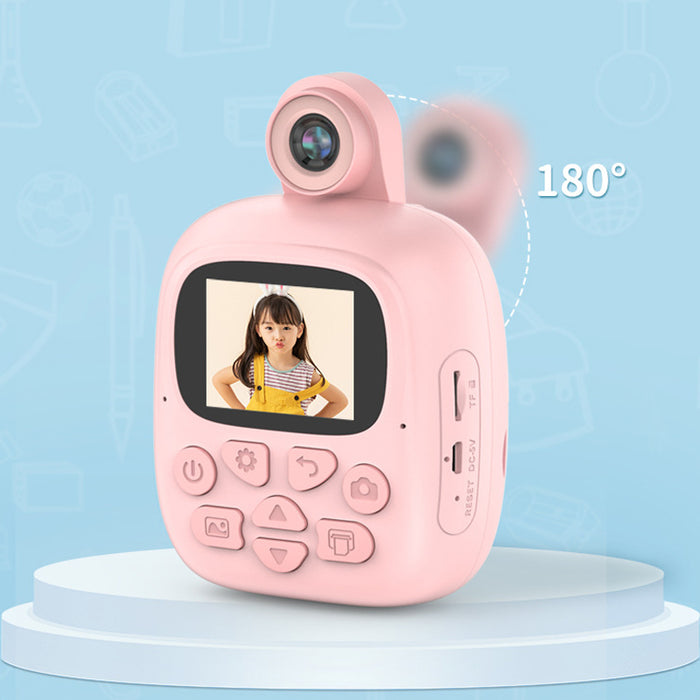 Vibe Geeks Kids Instant Thermal Print Digital Camera