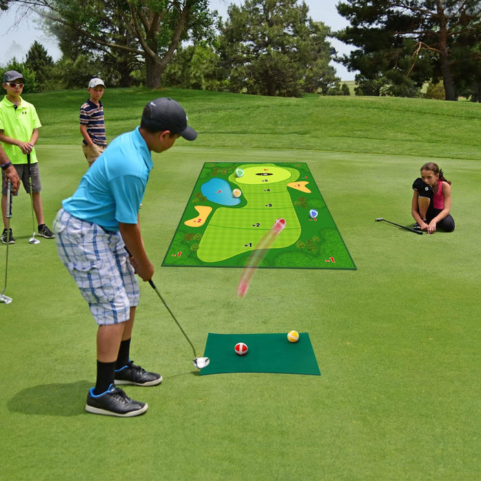 Vibe Geeks The Casual Golf Game Set with Optional Clubs