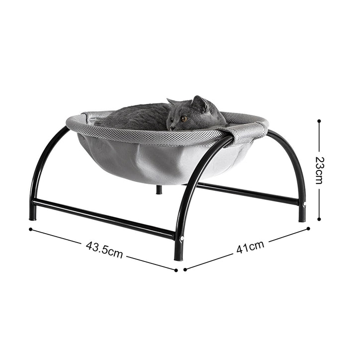 Vibe Geeks Elevated Cat Bed Dog Bed Pet Hammock Bed