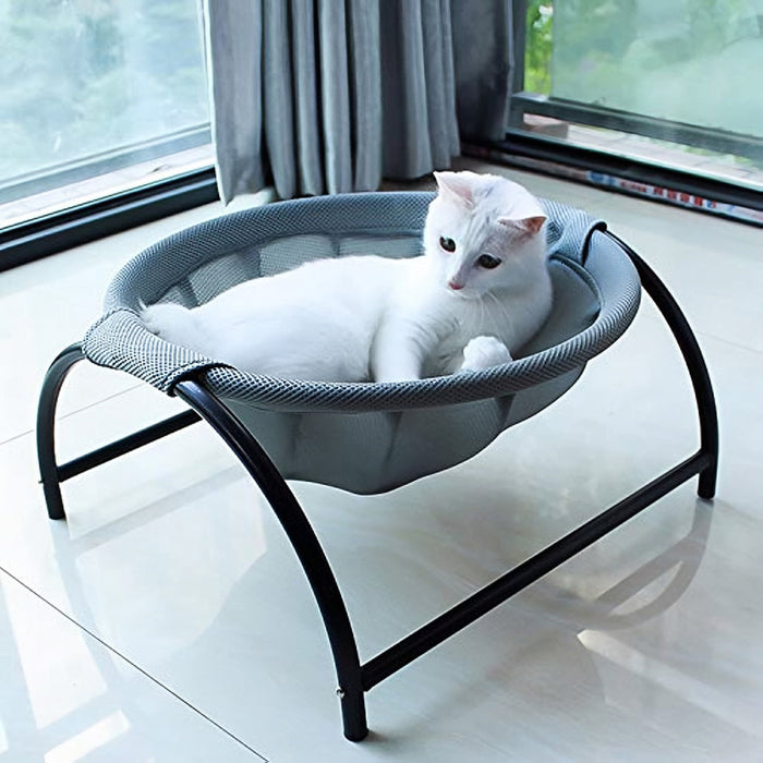 Vibe Geeks Elevated Cat Bed Dog Bed Pet Hammock Bed