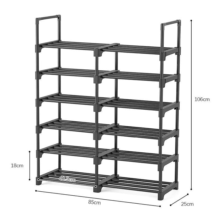 Vibe Geeks 6 Tiers Shoe Storage Organizer Shelf