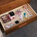 Vibe Geeks Multifunctional Clear Plastic Drawer Organizers