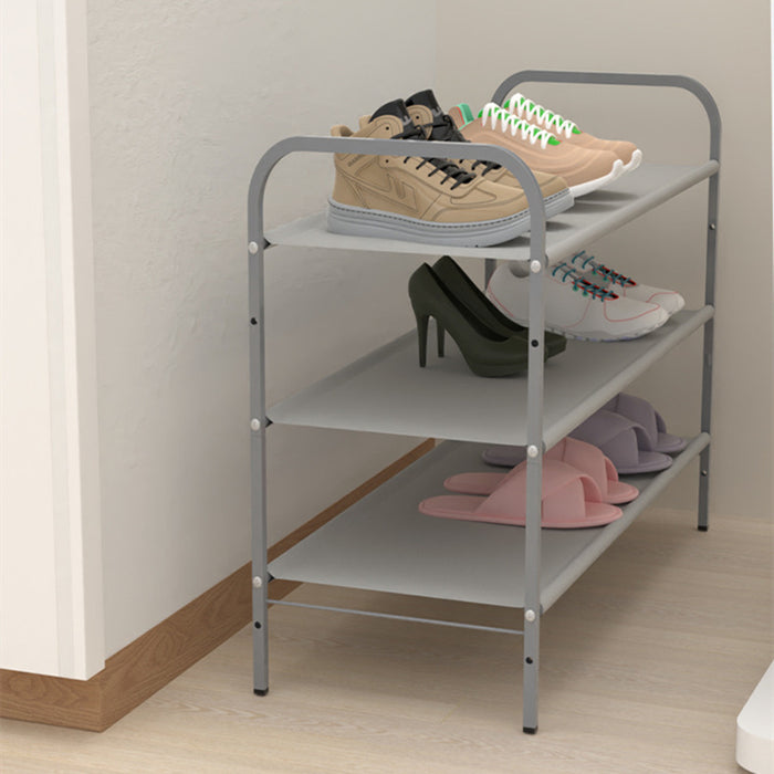 Vibe Geeks 3-tier Stackable Shoe Rack - Versatile Storage