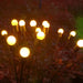 2pcs 6/8/10 Leds Firefly Garden Light Led Swaying Landscape