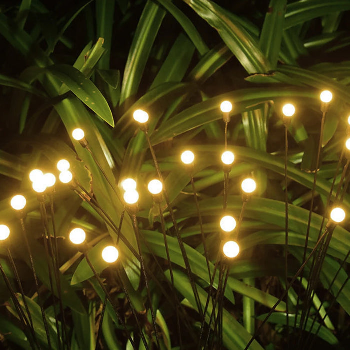 2pcs 6/8/10 Leds Firefly Garden Light Led Swaying Landscape