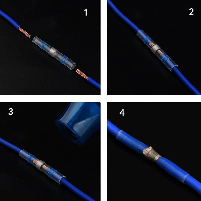 Waterproof Terminals Solder Seal Sleeve Heat Shrink Butt