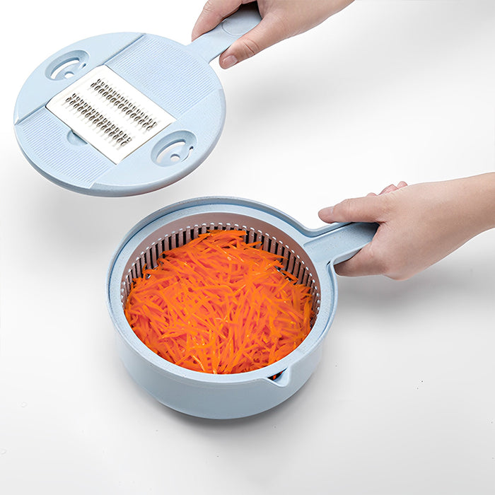 Vibe Geeks 12 In 1 Manual Multi-function Vegetable Cutter