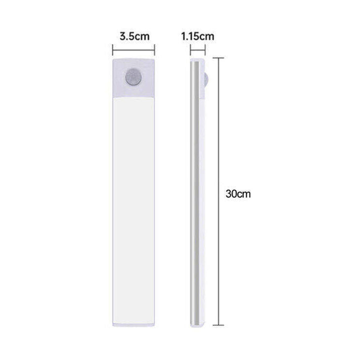 Led Motion Sensor Under Closet Cabinet Light Rechargeable