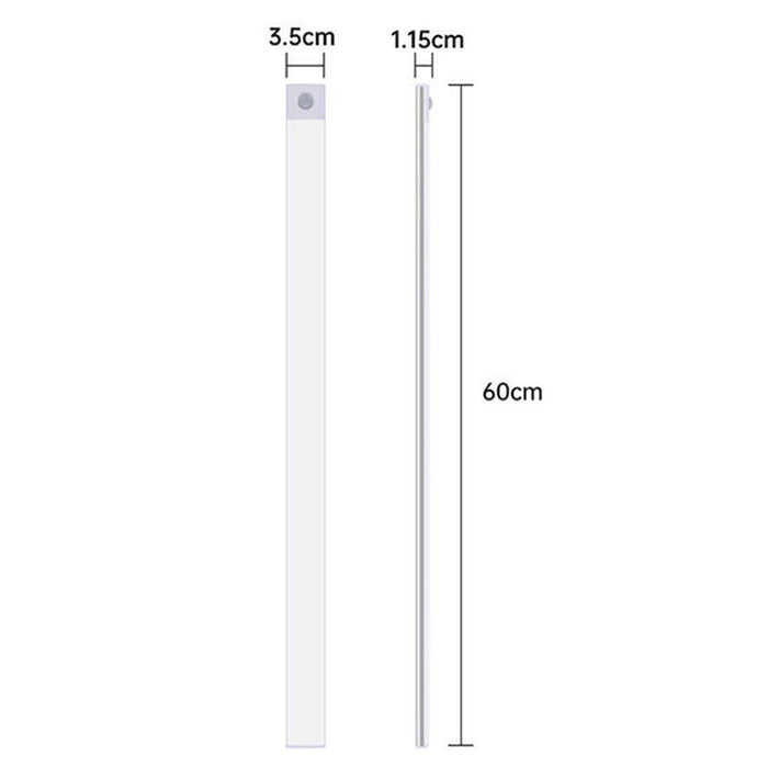 Led Motion Sensor Under Closet Cabinet Light Rechargeable