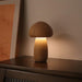 Vibe Geeks Wooden Mushroom Led Night Light For Bedroom