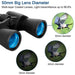 20x50 Hd Waterproof Powerful Binoculars Telescope