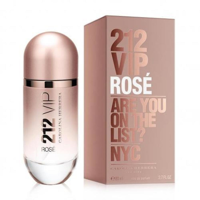 212 Vip Rose Edp Spray by Carolina Herrera for Women - 80 Ml