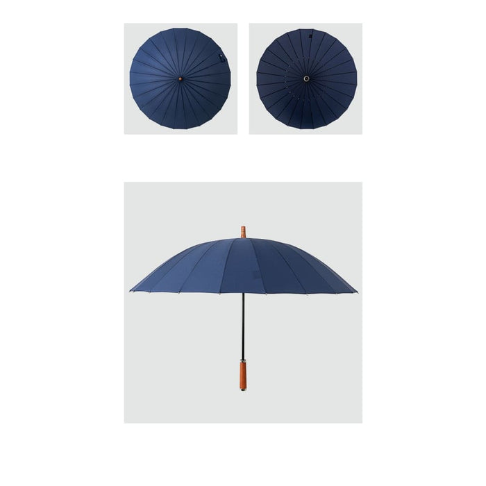 24k Windproof Long Umbrella With Cover