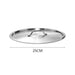 25cm Top Grade Stockpot Lid Stainless Steel Stock Pot Cover