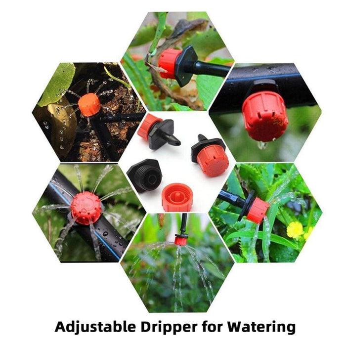 25m Automatic Watering Micro Drip Self Kits With Adjustable