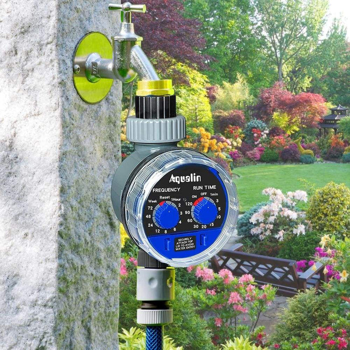 2pcs Aqualin Smart Ball Valve Automatic Watering Timer