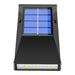 2pcet Led Outdoor Garden Solar Powered Wall Lamps