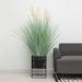 2x 110cm Artificial Indoor Potted Reed Bulrush Grass Tree