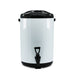 2x 12l Stainless Steel Insulated Milk Tea Barrel Hot