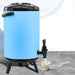 2x 14l Stainless Steel Insulated Milk Tea Barrel Hot