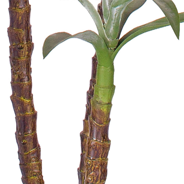 2x 150cm Artificial Natural Green Dracaena Yucca Tree Fake