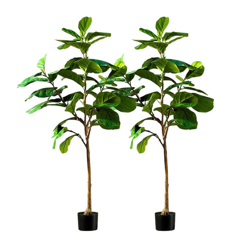 2x 155cm Green Artificial Indoor Qin Yerong Tree Fake Plant