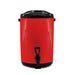2x 16l Stainless Steel Insulated Milk Tea Barrel Hot and 