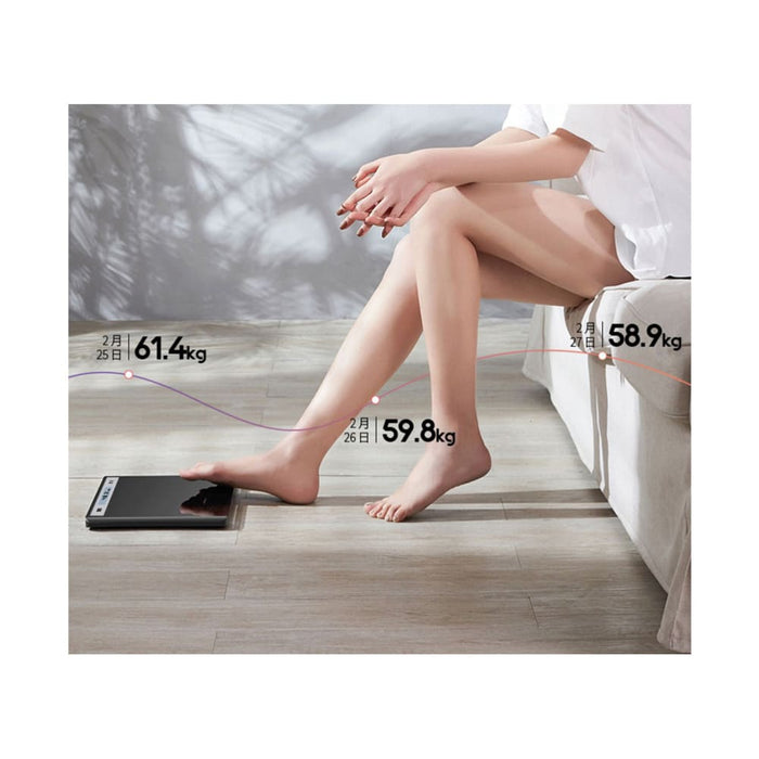 2x 180kg Electronic Talking Scale Weight Fitness Glass