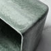 2x 27cm Green Grey Square Resin Plant Flower Pot In Cement