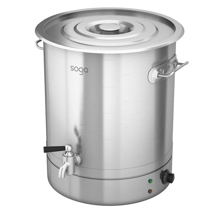 2x 33l Stainless Steel Urn Commercial Water Boiler 2200w