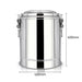 2x 35l Stainless Steel Insulated Stock Pot Dispenser Hot &
