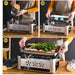 2x 45cm Portable Stainless Steel Outdoor Chafing Dish Bbq
