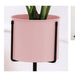 2x 70cm Tripod Flower Pot Plant Stand With Pink Flowerpot