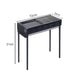 2x 72cm Portable Folding Thick Box-type Charcoal Grill For
