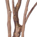2x 90cm 2-trunk Artificial Natural Green Split-leaf