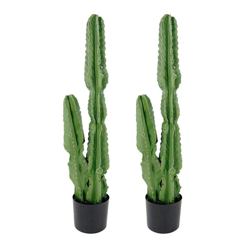 2x 95cm Green Artificial Indoor Cactus Tree Fake Plant