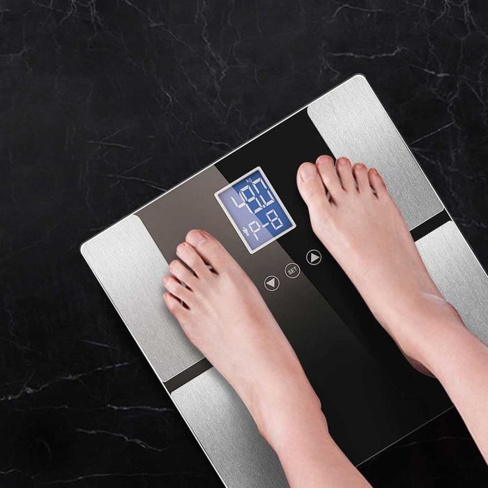 2x Digital Electronic Lcd Bathroom Body Fat Scale Weighing