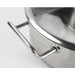 2x Stainless Steel 28cm Casserole with Lid Induction 