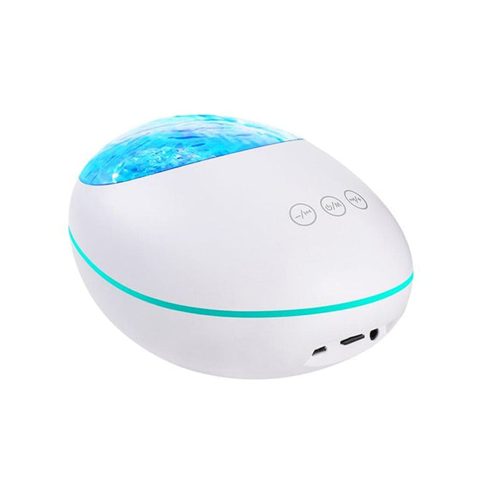 Vibe Geeks 3-in-1 Galaxy Star Night Light With White Noise-