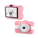 Vibe Geeks 3.5 Inch Mini Cute Digital Camera For Kids 12mp