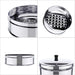 3 Tier 28cm Stainless Steel Steamers With Lid Work Inside
