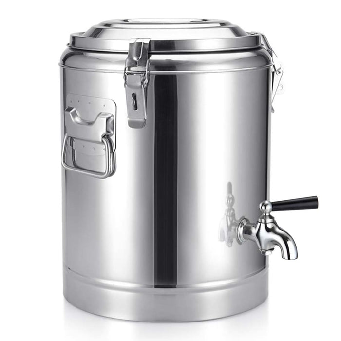 30l Stainless Steel Insulated Stock Pot Dispenser Hot & Cold
