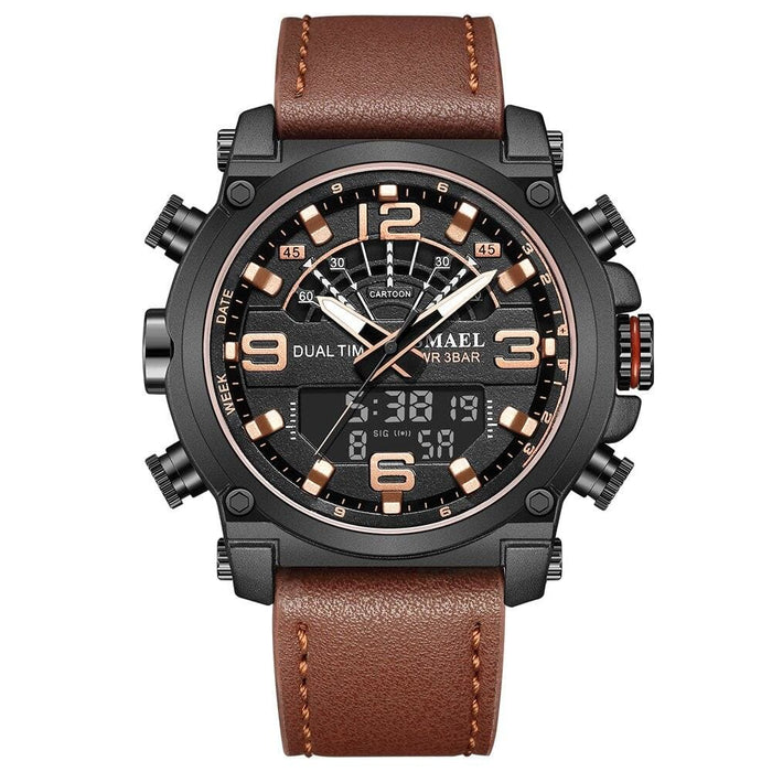 30m Waterproof Wristwatches With Digital Display